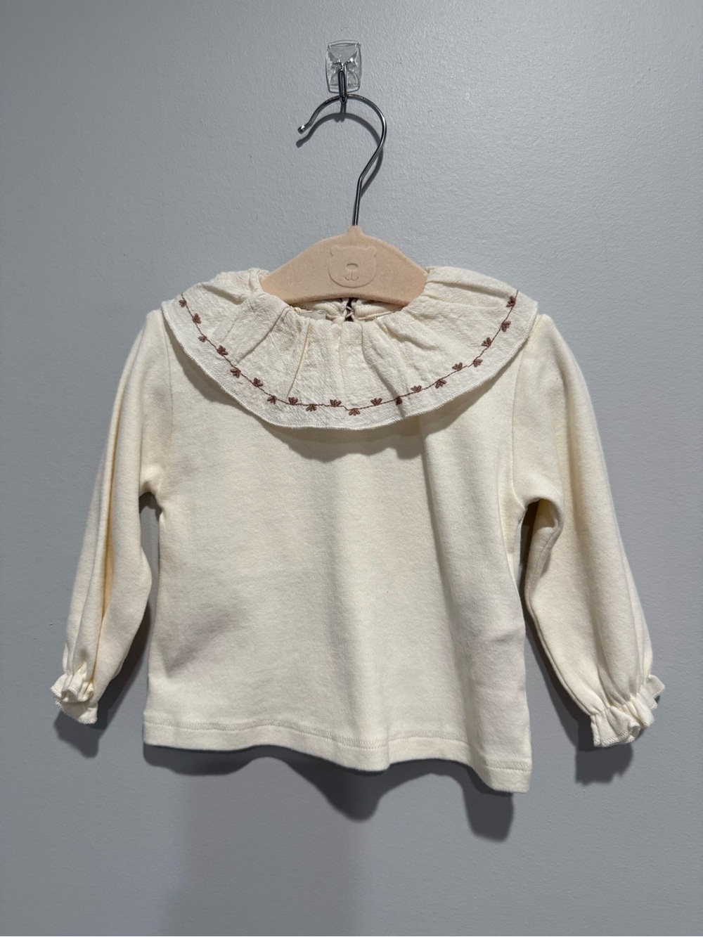 Zara Ruffled neck Top - Picture 2 of 5
